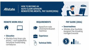 How to Become an Allstate Auto Claim Advisor: Remote Work Role, Requirements, and Pay Guide (2026)