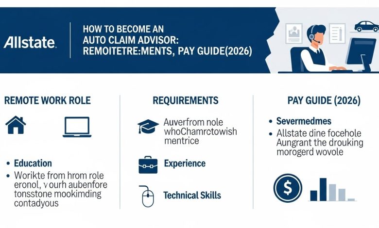 How to Become an Allstate Auto Claim Advisor: Remote Work Role, Requirements, and Pay Guide (2026)